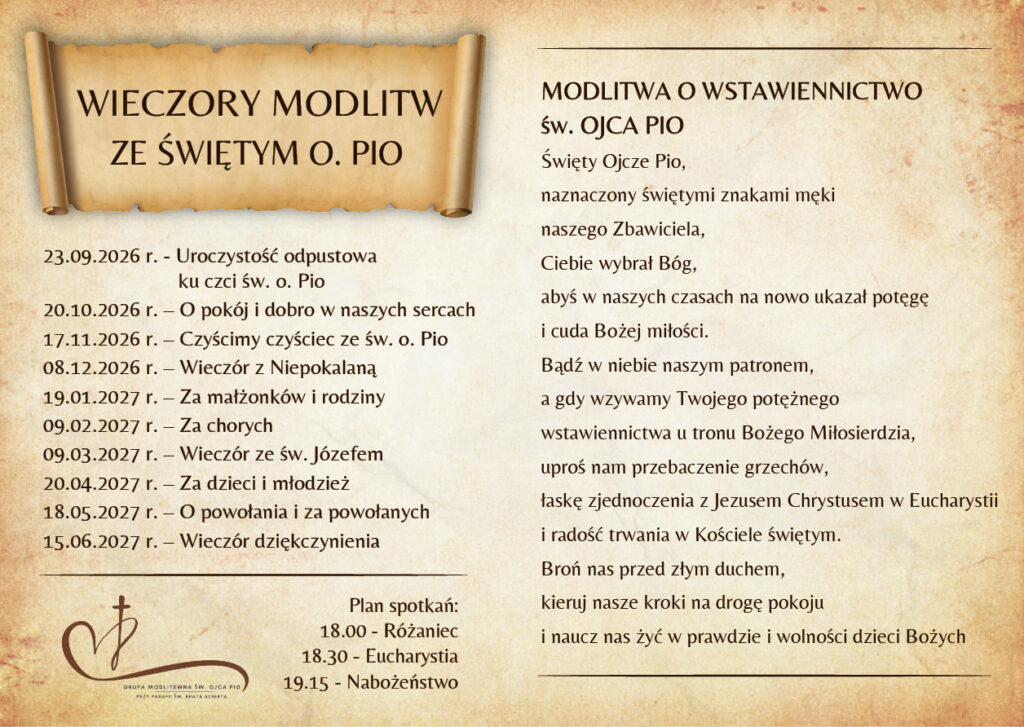 Wieczory ze św. Ojcem Pio